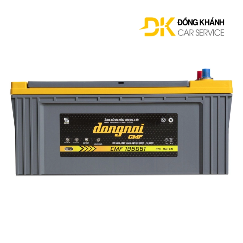 Ắc quy Đồng Nai CMF 195G51L 12V 165Ah