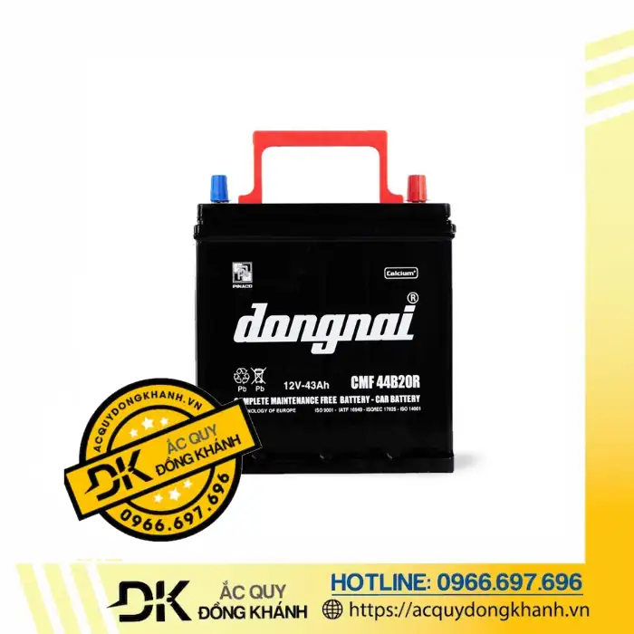 Những lợi ích khi sử dụng ắc quy Đồng Nai CMF 44B20R 12V 43Ah