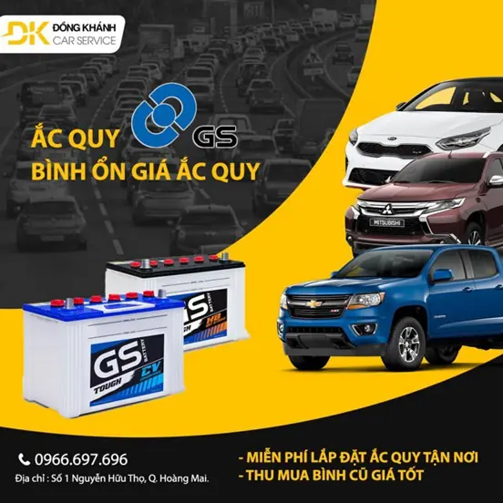Mua ắc quy chính hãng, giá tốt tại Ắc Quy Đồng Khánh