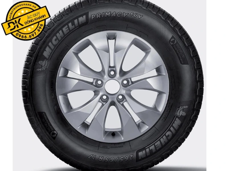  Thông số kỹ thuật Lốp Michelin 225/65R17 102H Primacy SUV