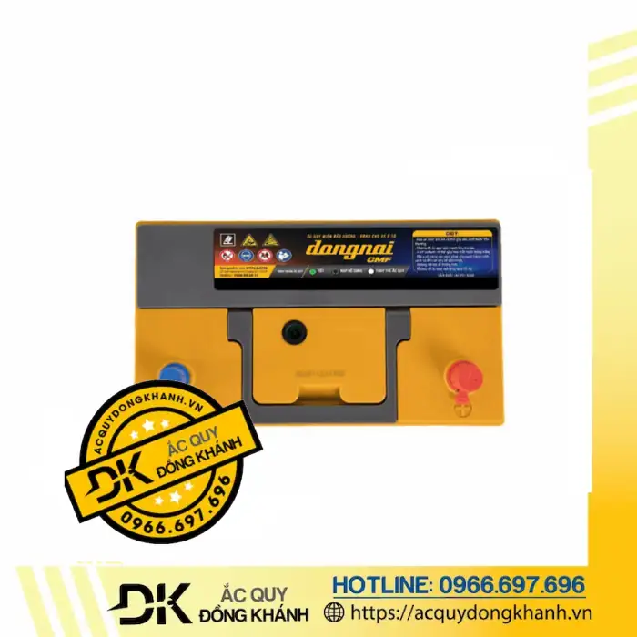 Sử dụng ắc quy khô Đồng Nai 50Ah CMF 50D26L an toàn và bền bỉ