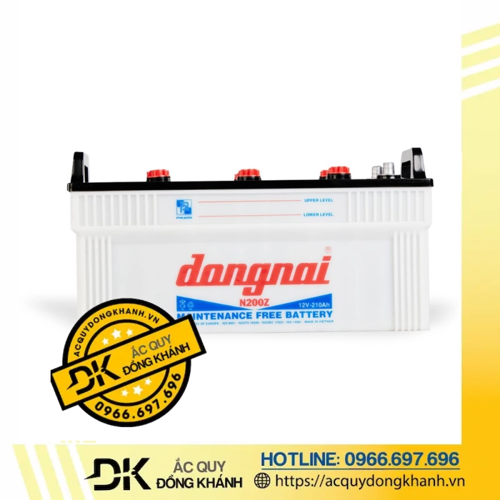 Ắc Quy Đồng Nai N200Z 12V 210AH Ắc Quy Đồng Nai N200Z 12V 210AH