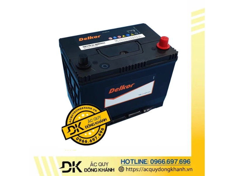 Thông số kỹ thuật bình ắc quy Delkor 60Ah