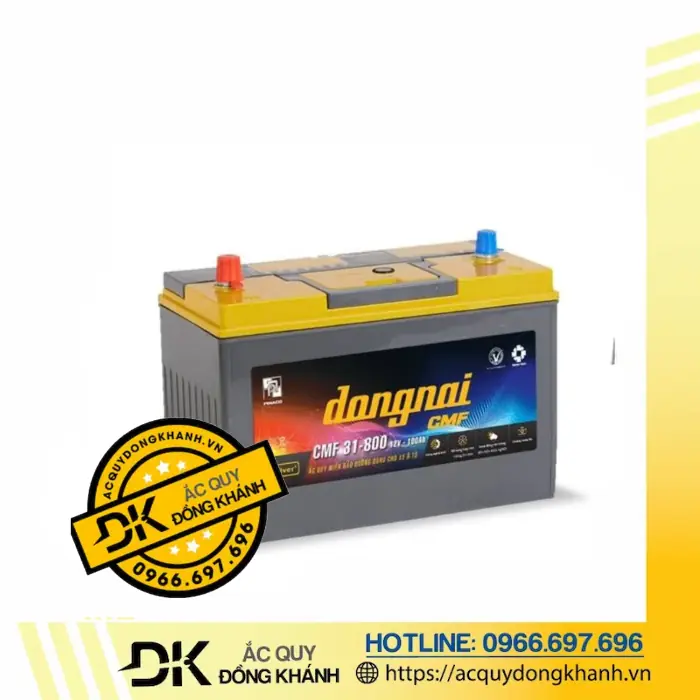 Hướng dẫn sử dụng ắc quy Đồng Nai CMF 31800 12V 100Ah hiệu quả