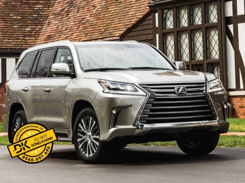 bình ắc quy xe lexus 570