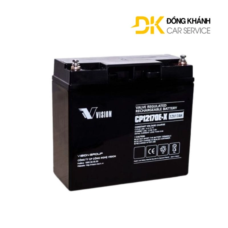 Bình Ắc Quy Vision 12V 17Ah || CP12170E-X