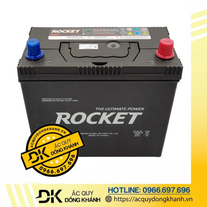 Bình Ắc Quy Rocket 45Ah 12V SMF NX100-S6LS