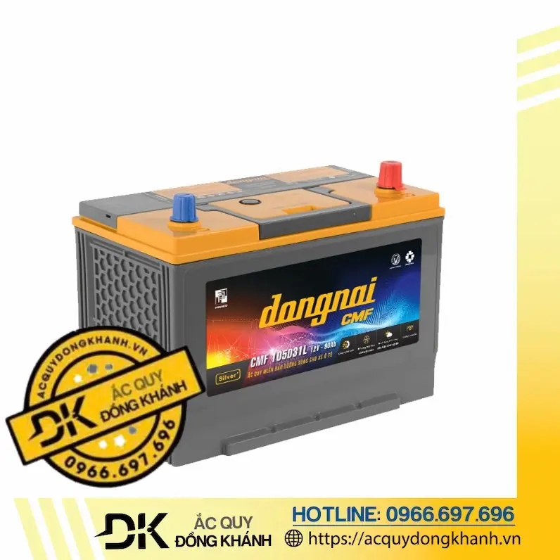Thông số ắc quy Extra CMF 105D31L Đồng Nai 12V 90Ah