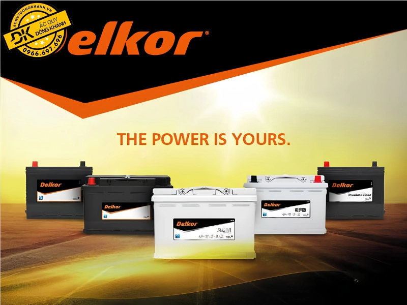 Lưu ý khi thay bình Delkor 60Ah