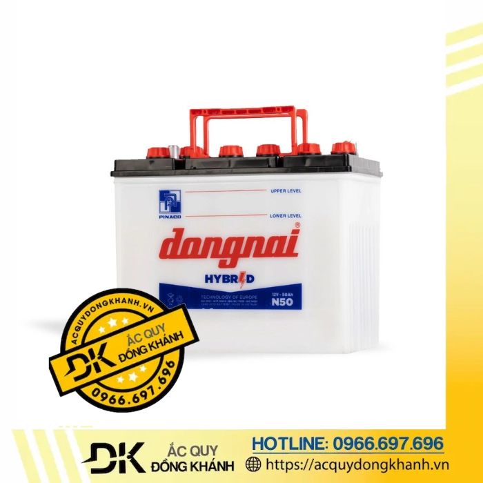 Bình Ắc Quy Đồng Nai 12V 50AH N50