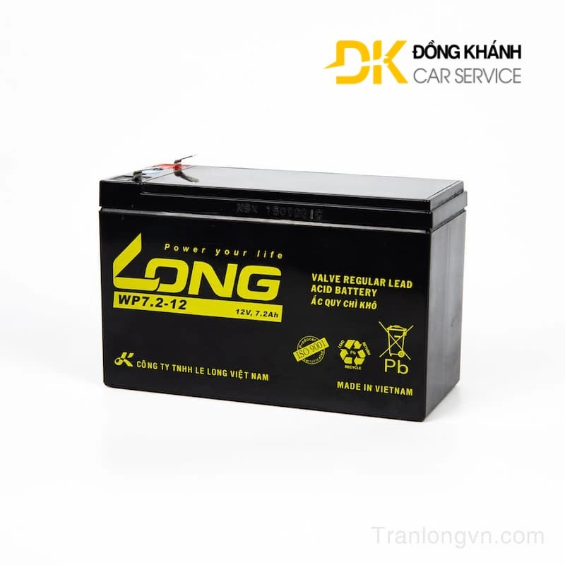 Ắc Quy GLOBE WP7,2-12 12V - 7,2Ah