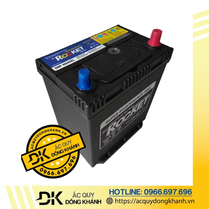 Ắc quy ROCKET SMF NS40ZLS 12V 35AH Ắc quy ROCKET SMF NS40ZLS 12V 35AH