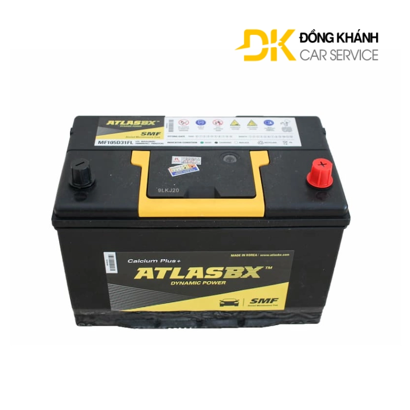 Bình Ắc Quy Atlas 90Ah 12V - MF105D31L