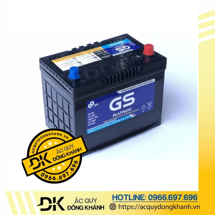 Ắc Quy GS MF 85D26R 12V 75Ah