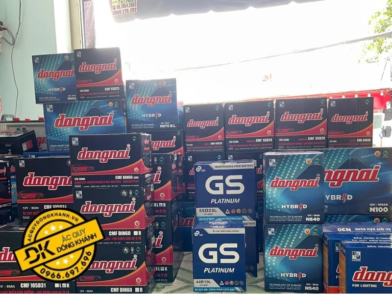 mua ắc quy GS chính hãng