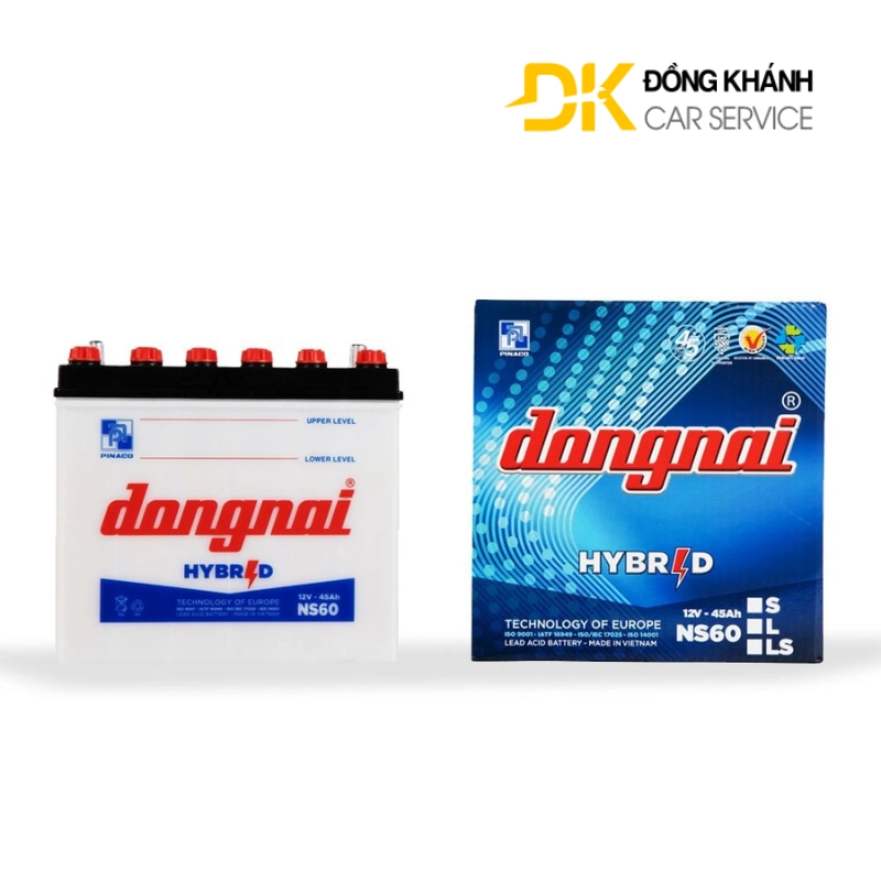 Ắc Quy Đồng Nai NS60 12V - 45AH