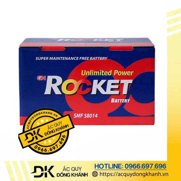 Ắc Quy ROCKET SMF 58014 12V 80AH Ắc Quy ROCKET SMF 58014 12V 80AH