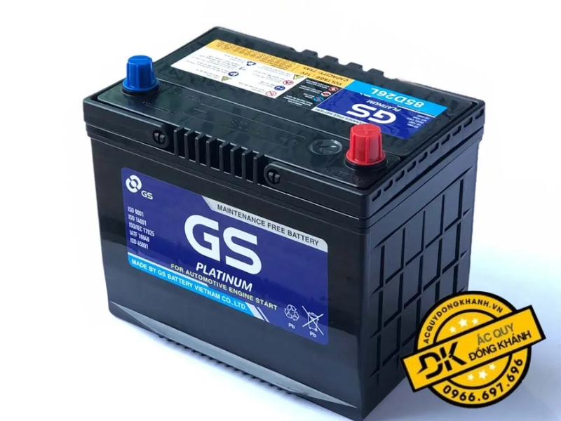 Bình ắc quy khô GS 12V 75Ah - Phân loại và đặc điểm