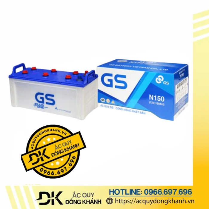 Bình Ắc Quy GS 150Ah 12V N150