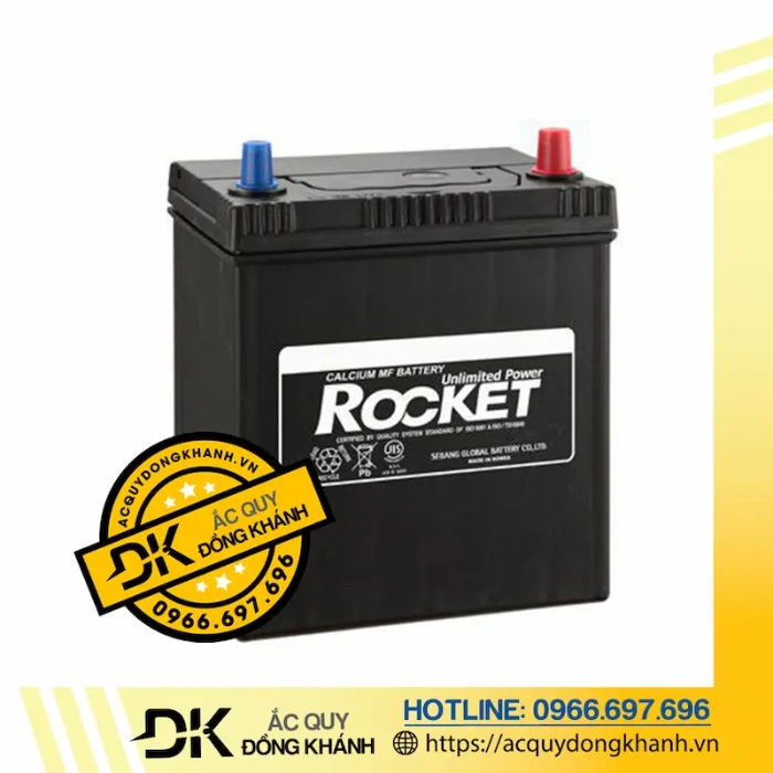 Giá bình ắc quy Rocket 12V 35Ah mới nhất 