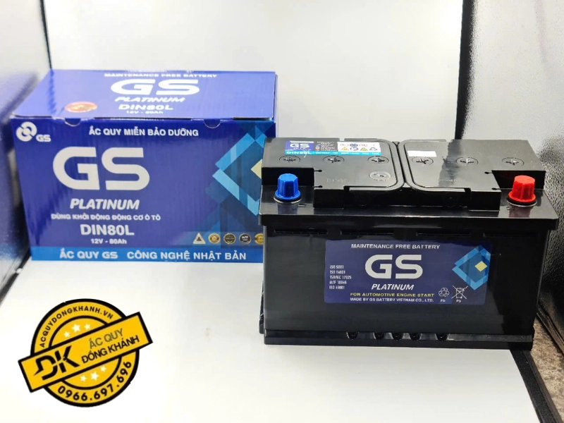 ắc quy gs của nước nào