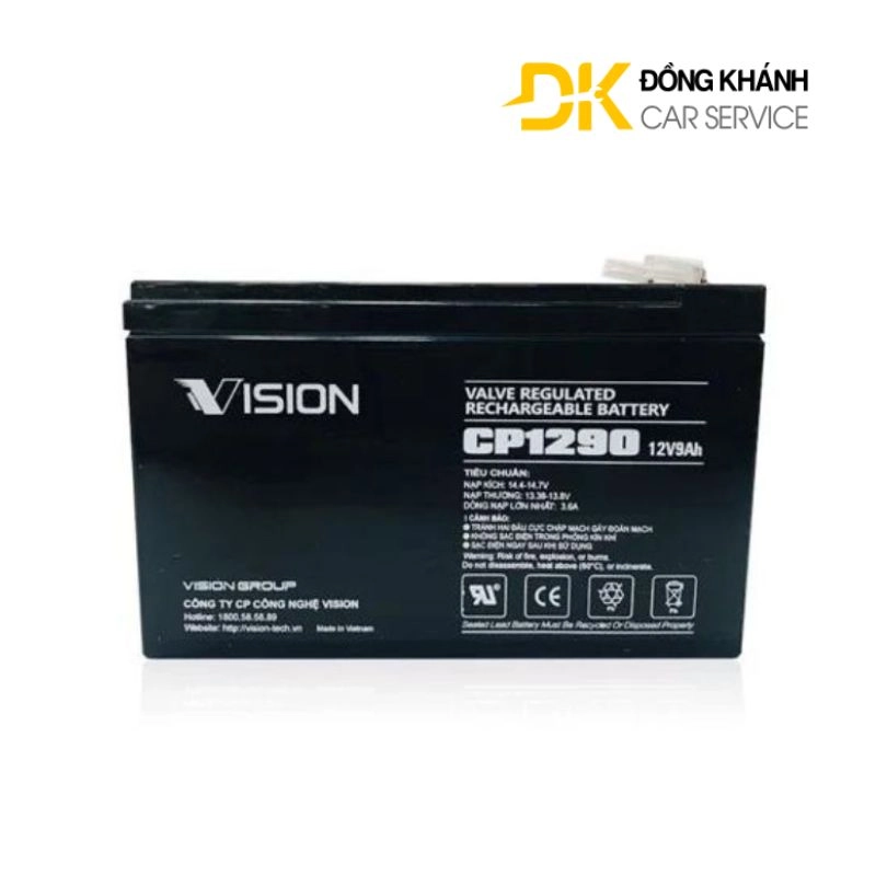 Bình Ắc Quy Vision 12V 9Ah || CP1290E-X