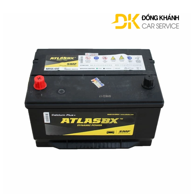 Ắc quy Atlas MF65-650 12V - 70ah