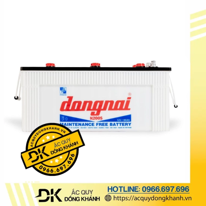 Ắc Quy Đồng Nai N180/N200S 12V 180AH